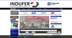 Desktop Screenshot of indufer.com